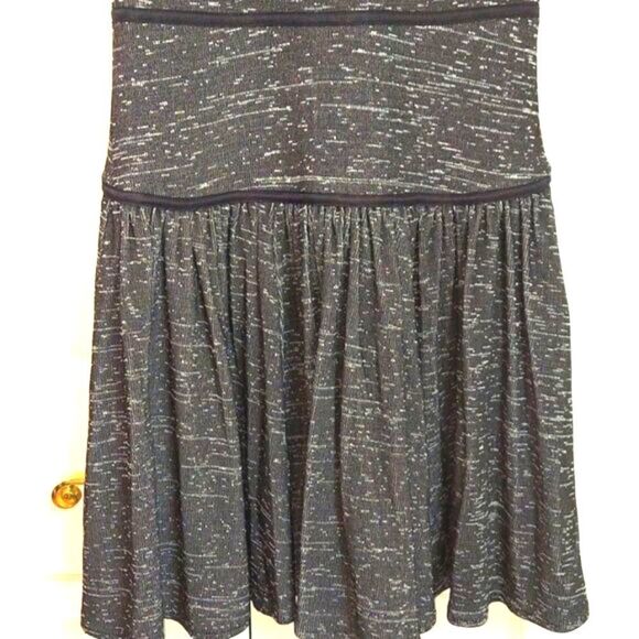 Tibi Black Ribbed Knit Dress Sz 4 - Picture 4 of 11